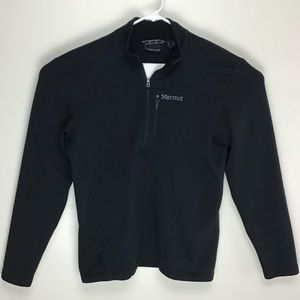 Marmot mens long sleeve half zip fleece pullover jacket L